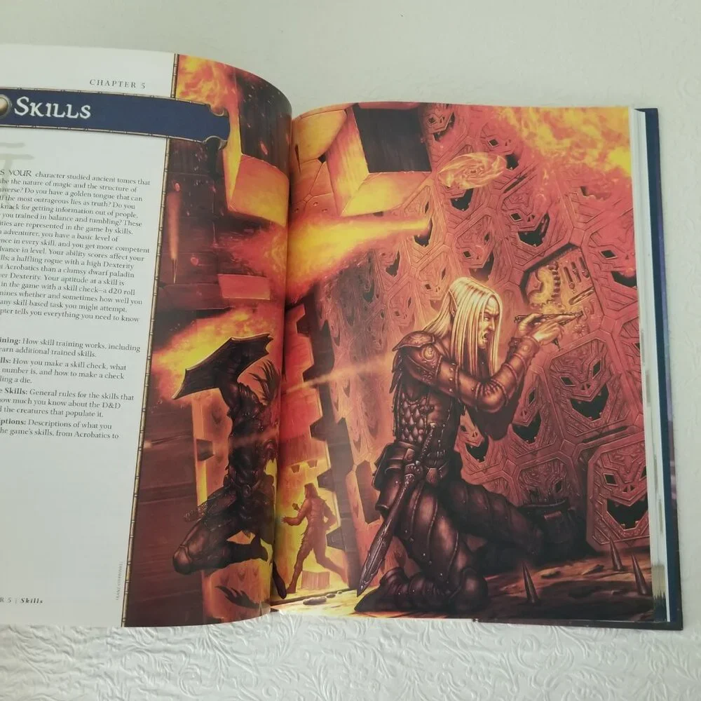 Dungeons and Dragons 4th Edition Players Handbooks Hardback Set of 2